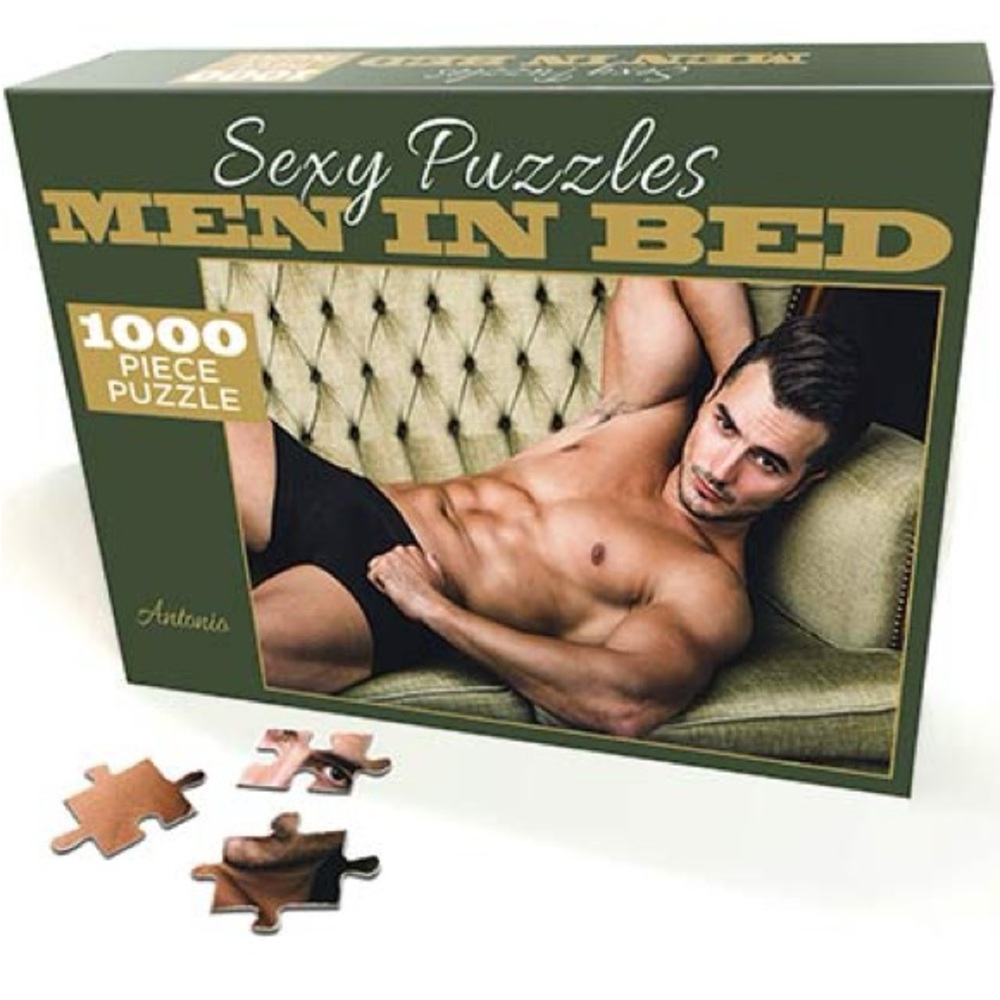Sexy Puzzles Men in Bed: Antonio (1000 Pieces)